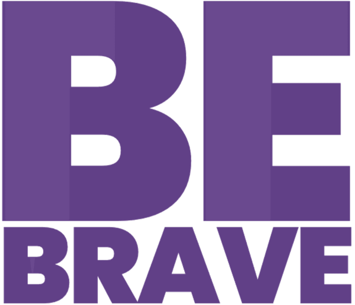 A logo of value be brave
